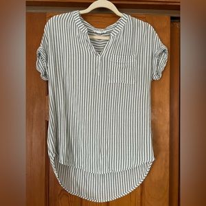 Beachlunchlounge collection casual dress shirt size XS/TP